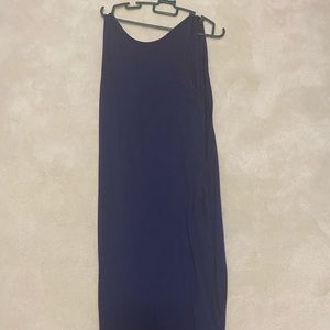 Topshop Size 6 Blue Layered Dress